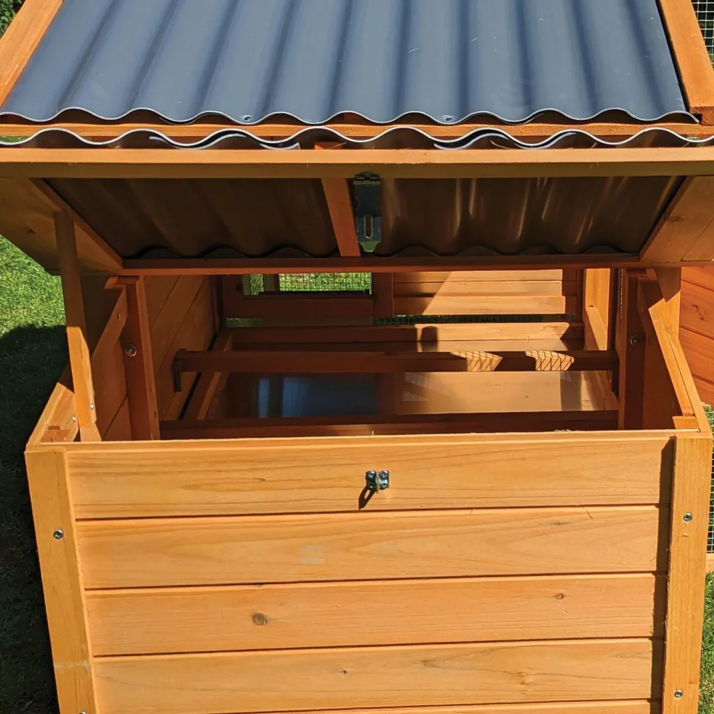 Chicken coop Liese, 188 x 70 x 117 cm