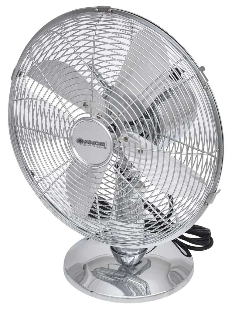 Table fan chrome 12