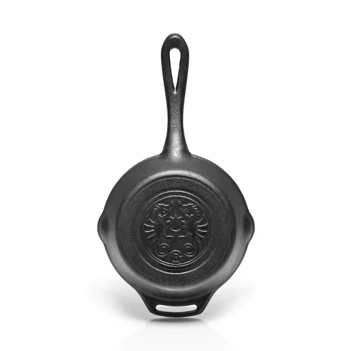 Fire pan with steel