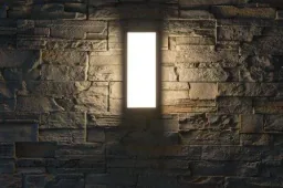 LED wall light KEANU, powder-coated aluminum, 18 watts, 660 lm, warm white