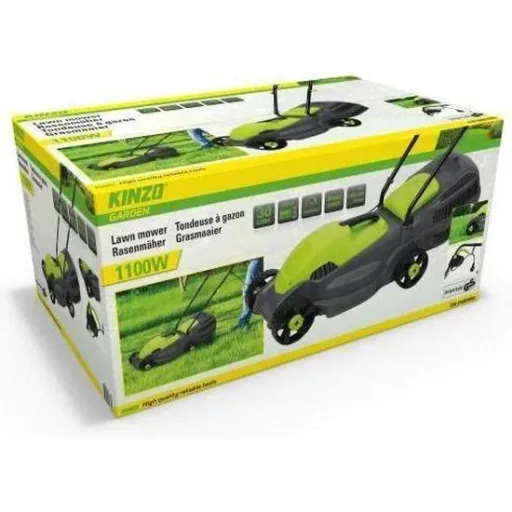 Electric lawn mower - 1100 watts - 30L grass collector - cutting width 320mm