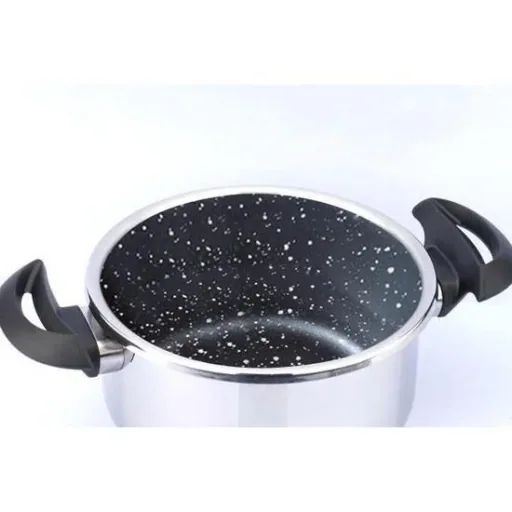 Pressure cooker with marble coating - 4L