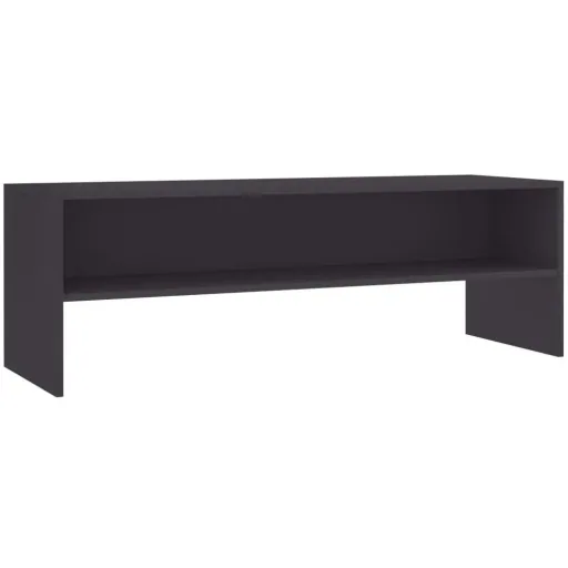 TV cabinet 120x40x40 cm chipboard grey