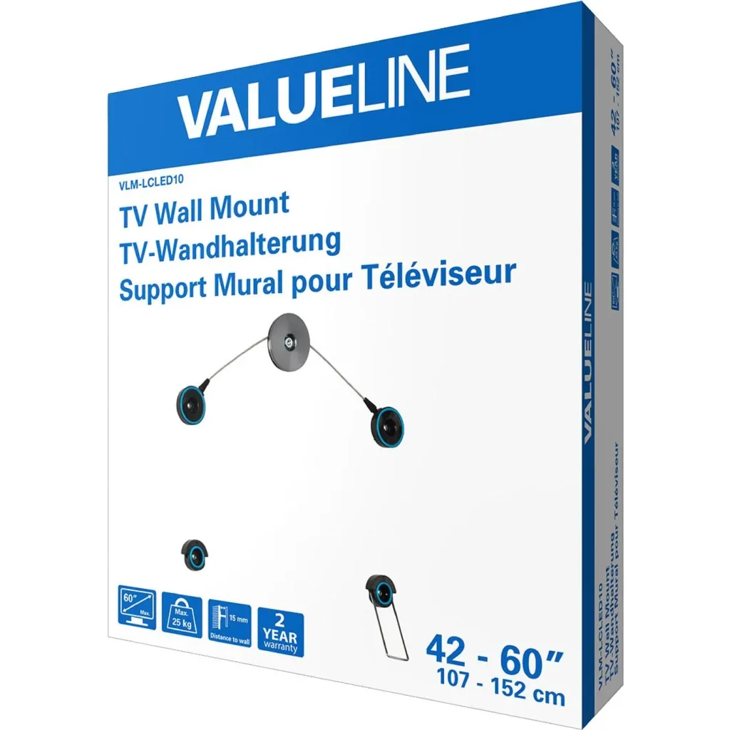 TV wall mount fixed 42 - 60 " 25 kg