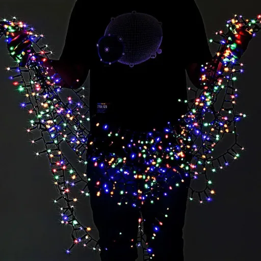 Christmas lights 14m for indoor and outdoor use
