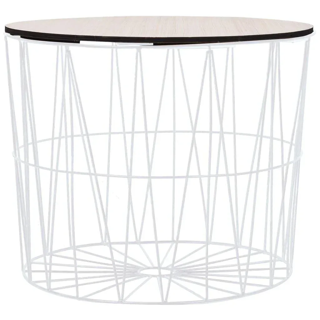Coffee tables 4 pieces white