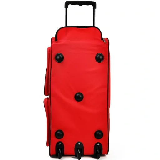 XXL travel bag with trolley function red 160 L