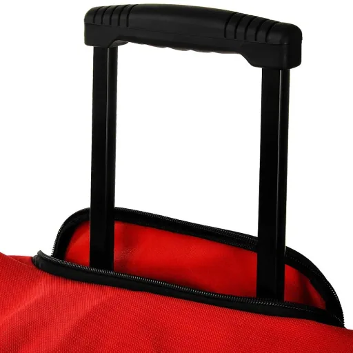 XXL travel bag with trolley function red 160 L