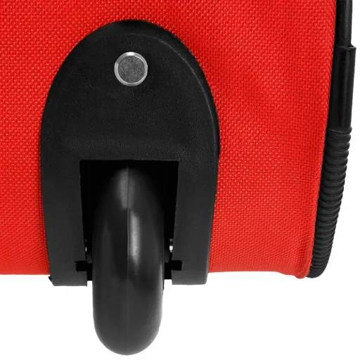 XXL travel bag with trolley function red 160 L