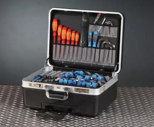 Tool case for transporting heavy tools