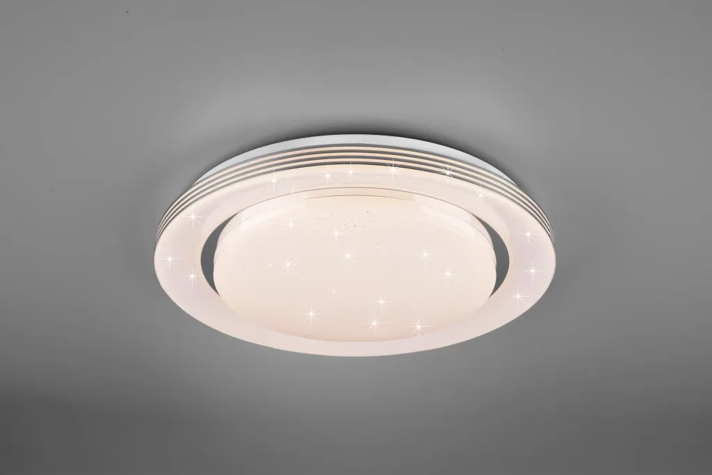 LED ceiling light ATRIA, 22 W, 200 lm, dimmable including remote control, color white
