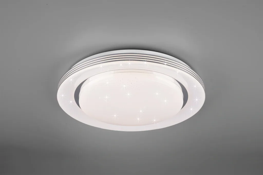 LED ceiling light ATRIA, 22 W, 200 lm, dimmable including remote control, color white