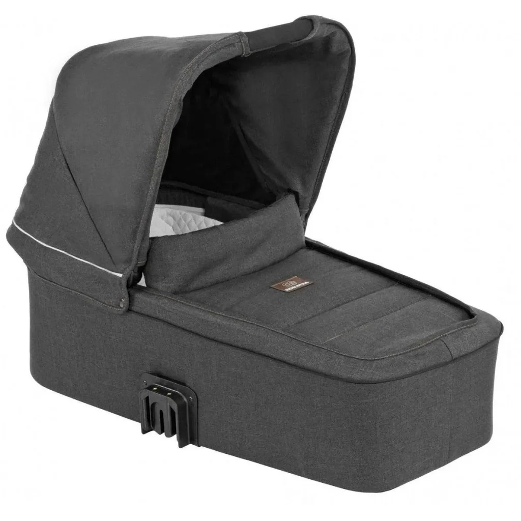 Koelstra Stroller WITH Carrycot - Binque Daily Combi Stroller - Black