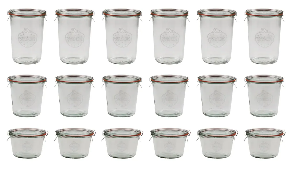 Preserving jar STURZ-form TALL, 6-pack, 290 ml volume