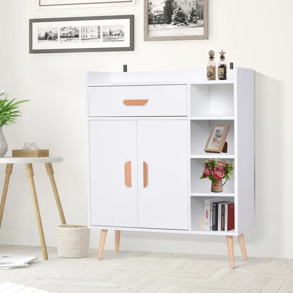Hallway dresser white