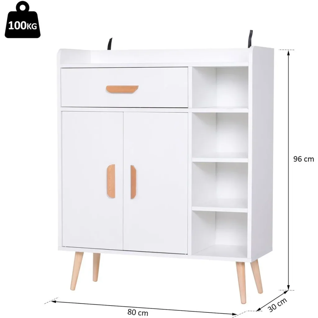 Hallway dresser white