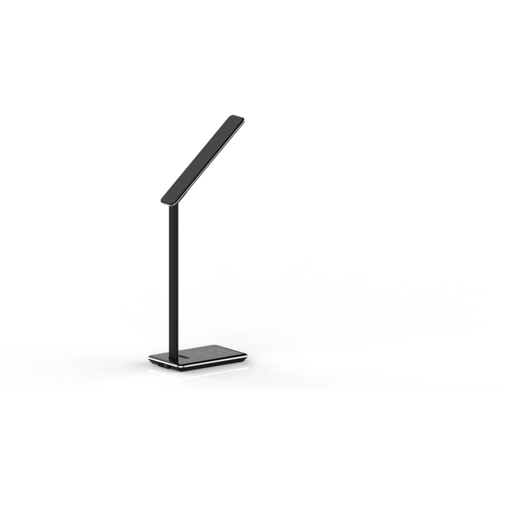 VT-7405 Table Lamp / Desk Lamp with Wireless QI Charger - Black