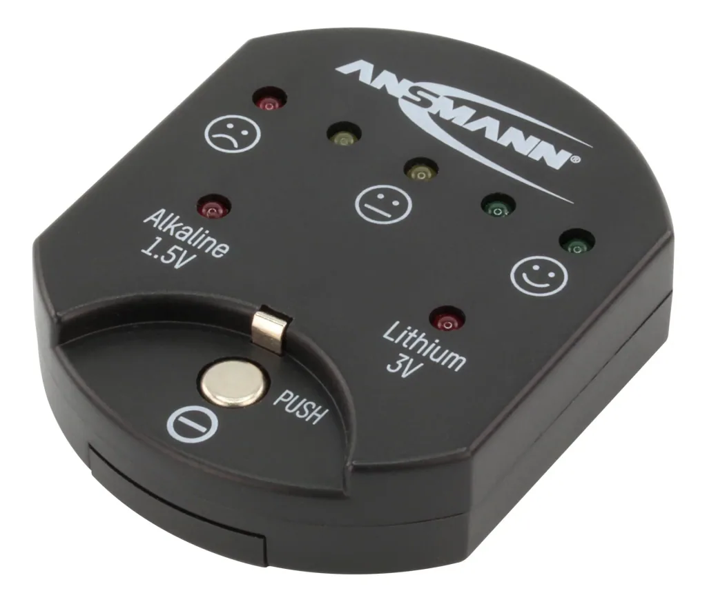 Button cell tester