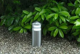 CREO stainless steel pedestal light for outdoor use