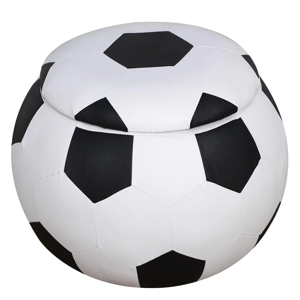 Children's stool in football design