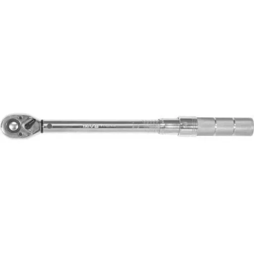 Torque wrench - 3/8 inch - 10-60 Nm - 40 cm + 3-piece socket set