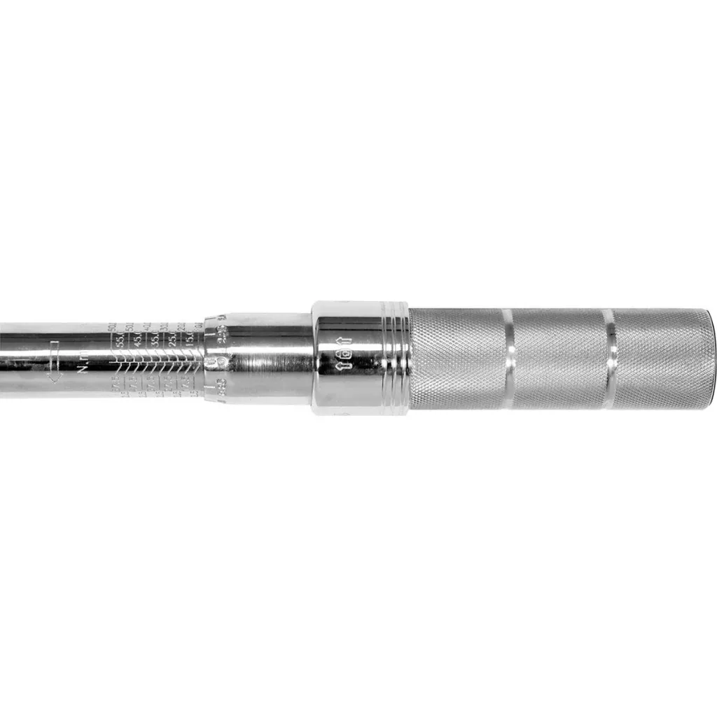 Torque wrench - 3/8 inch - 10-60 Nm - 40 cm + 3-piece socket set