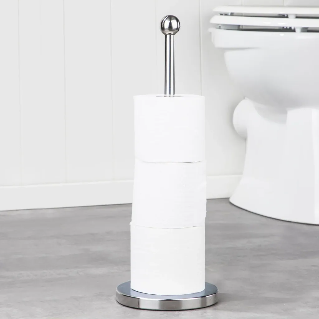 Toilet roll holder stainless steel