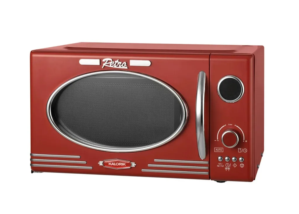 Microwave Retro, rot, 23 L, 1900 W, TKG MW 2500
