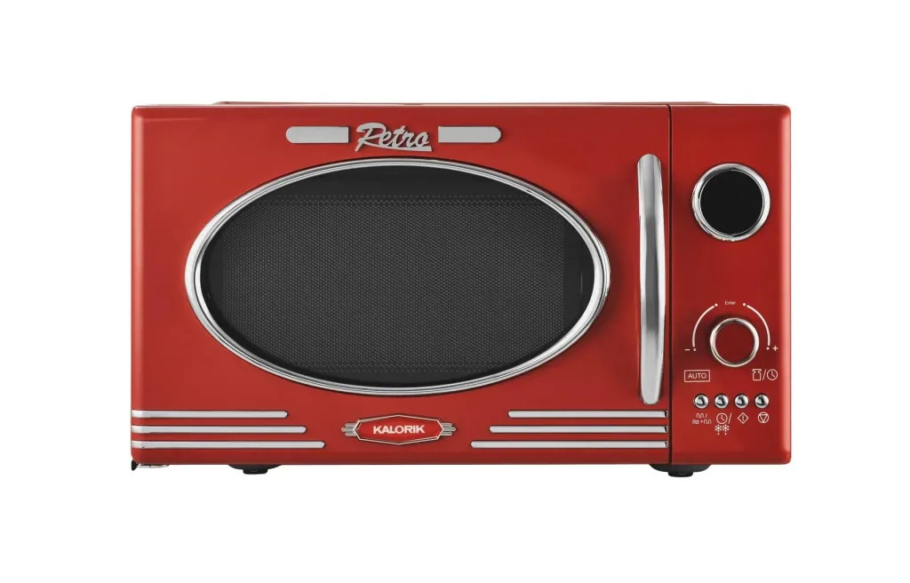 Microwave Retro, rot, 23 L, 1900 W, TKG MW 2500