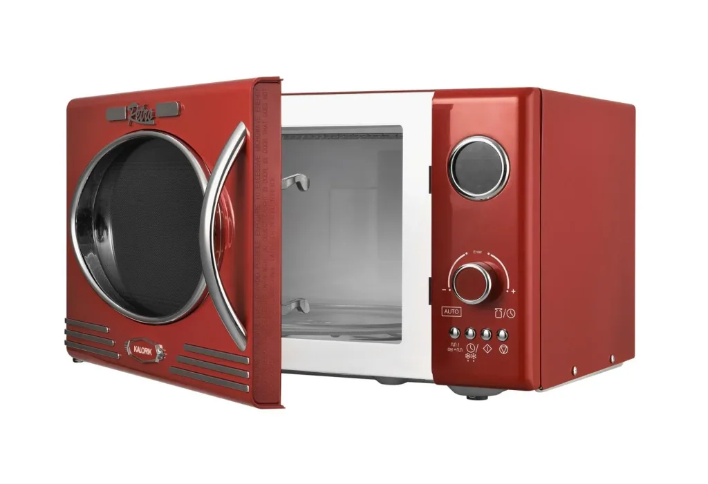 Microwave Retro, rot, 23 L, 1900 W, TKG MW 2500