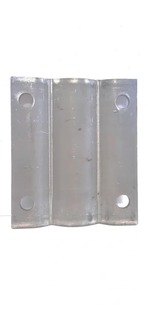 Mounting plate for support wheel