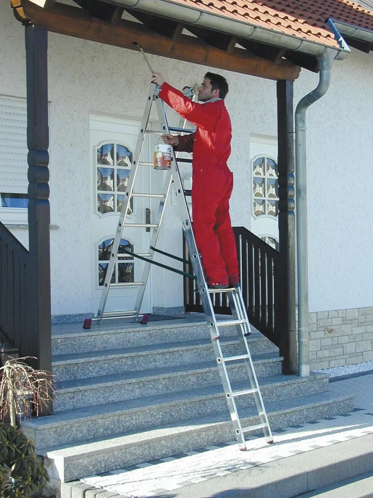 CORDA multi-purpose ladder 3 x 8 rungs