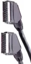 HQ Scart cable 1.5 m, 2 Scart plugs, individually shielded