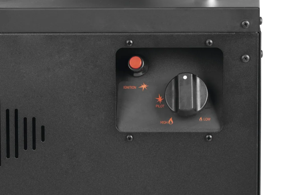 Fireplace design fire, black