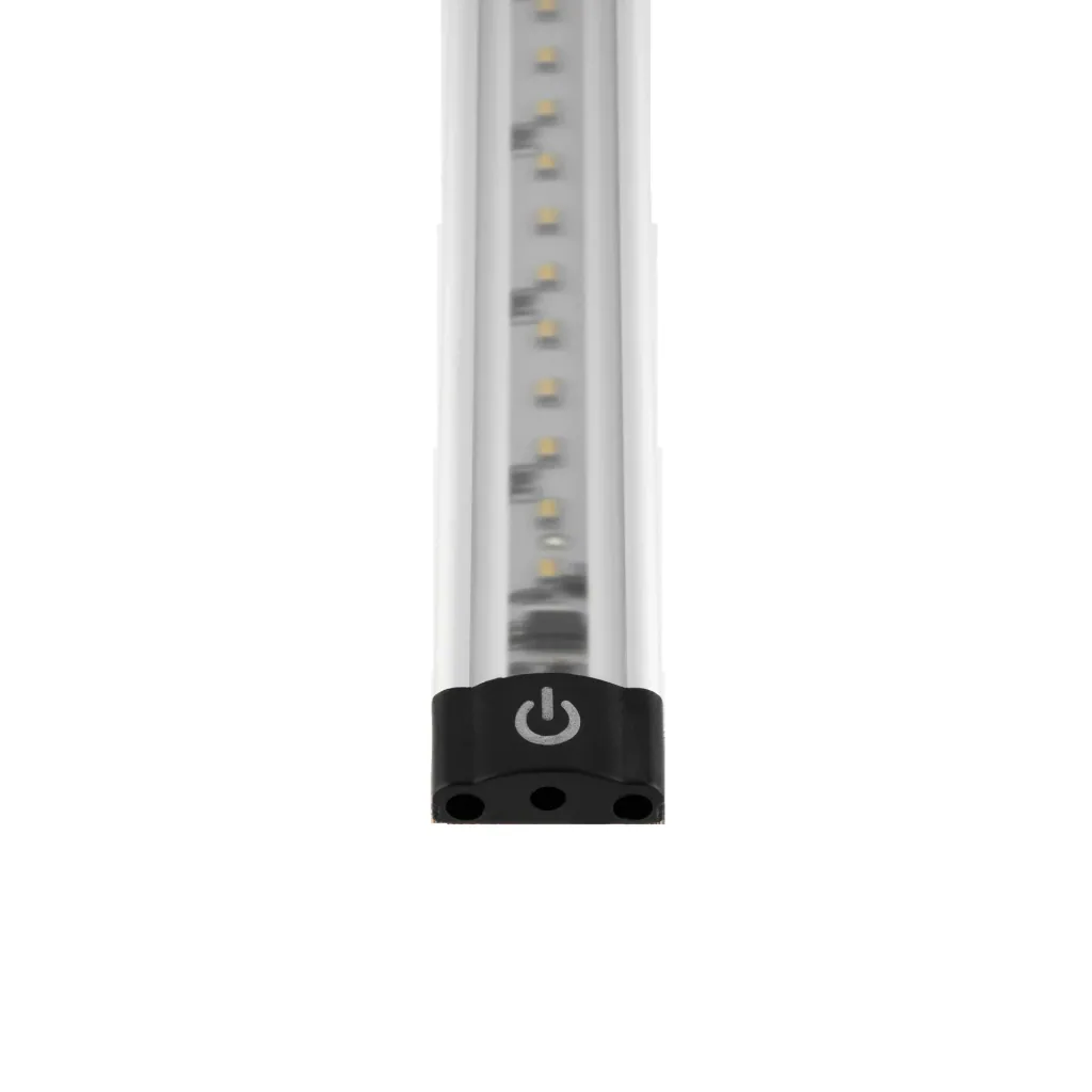 LED under-cabinet light TS with touch switch, dimmable 80 cm, 8.5 W, color silver