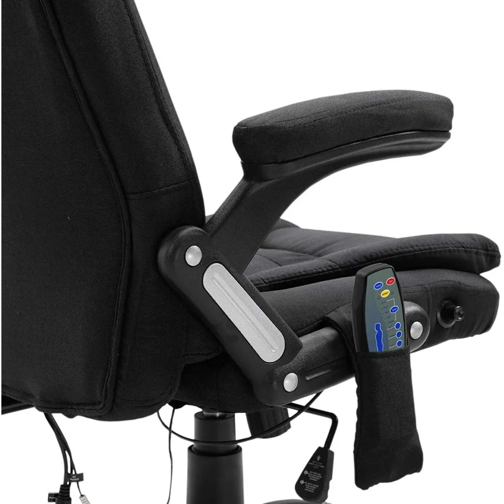 Office chair with massage and heat function