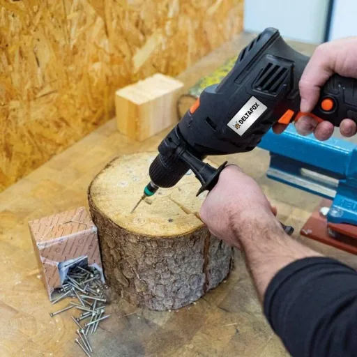 Deltafox Electric Impact Drill - 900W - DP-EID 9030