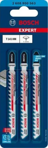 Jigsaw blades T141HM EXPERT, 3 pieces