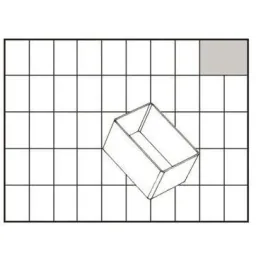 Drawer unit with 24 drawers - 33x30.6x15cm MET Loose Insert A8-1 - Plastic