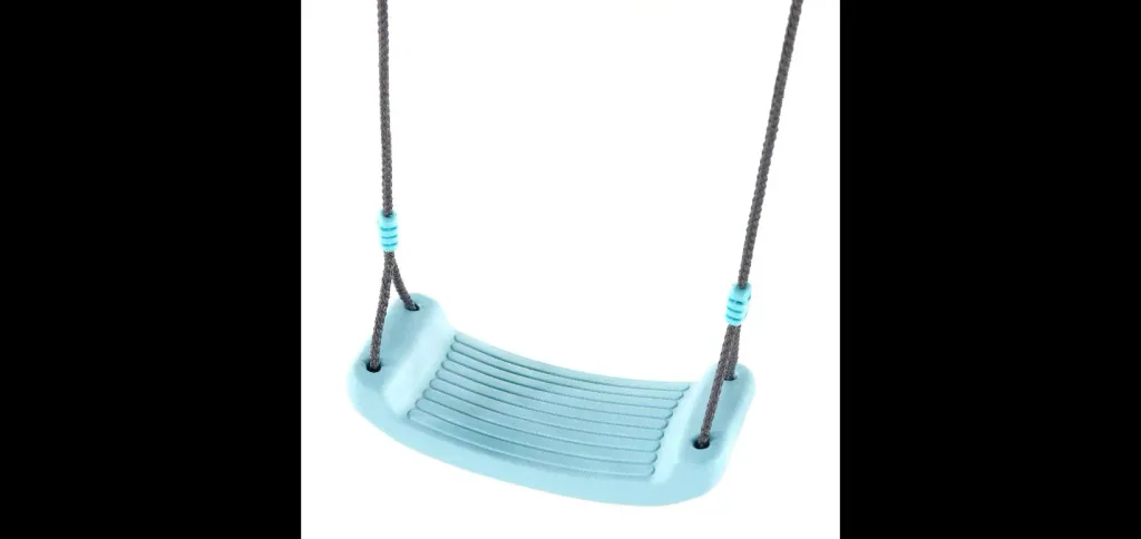 Premium metal swing with mist spray function, outdoor single swing for children, swing ropes height adjustable