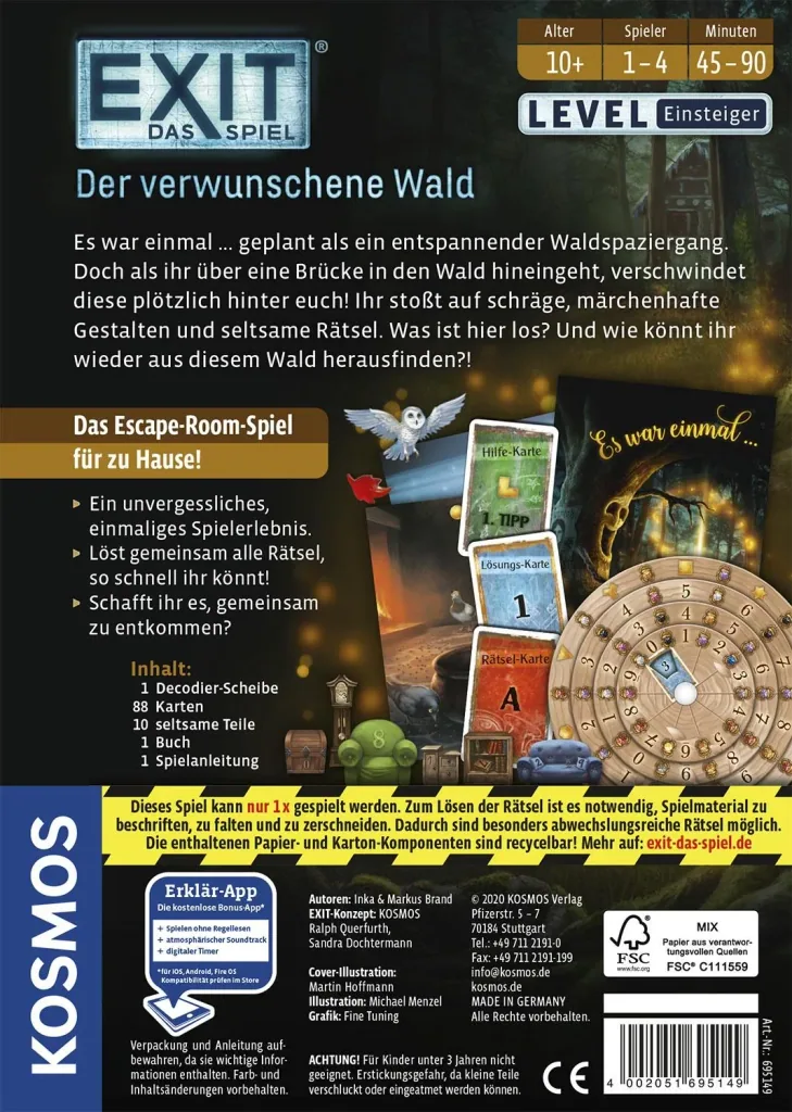 EXIT - The Game - The Enchanted Forest