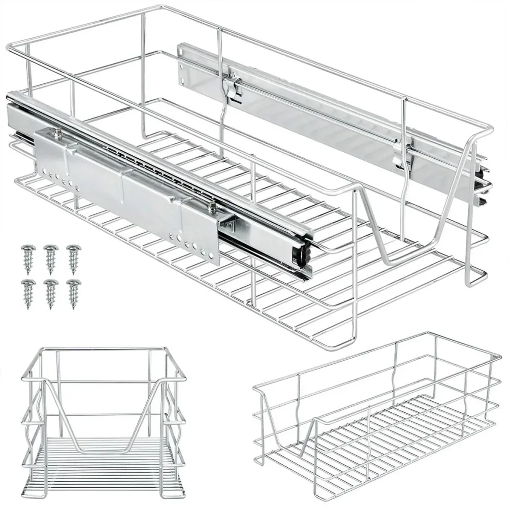 Telescopic pull-out for 30cm cabinet width