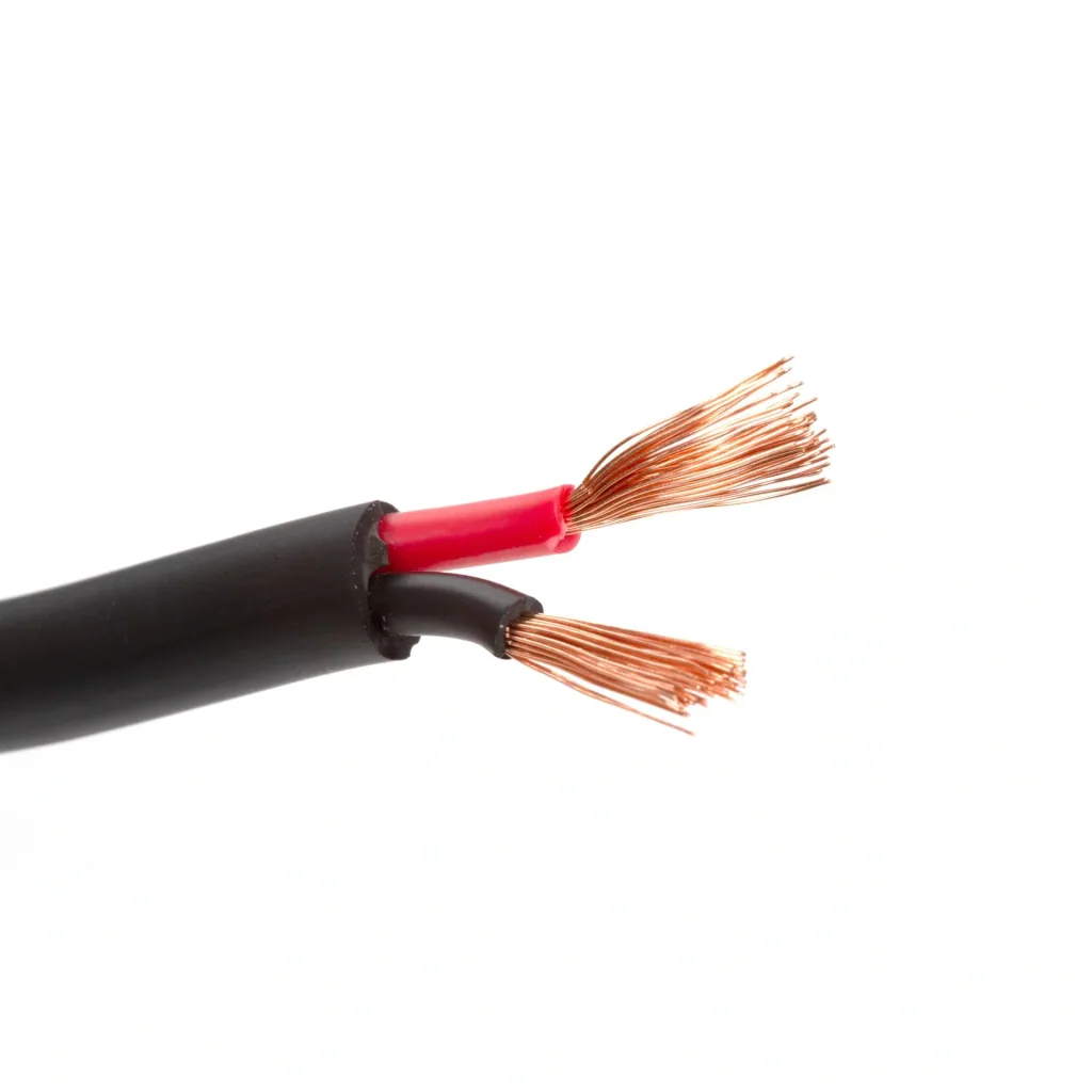 Professional speaker cable - black - 2 x 2.50 mm² - 100 m