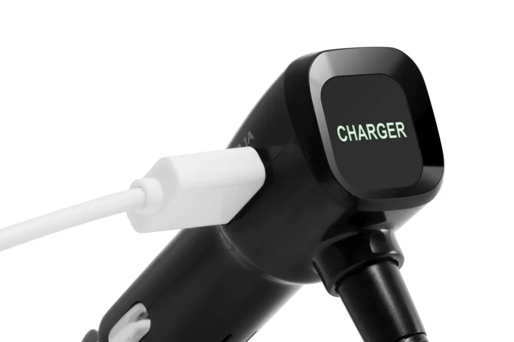 DAB+ and FM Bluetooth transmitter with hands-free function, charging function, radio and MP3 player