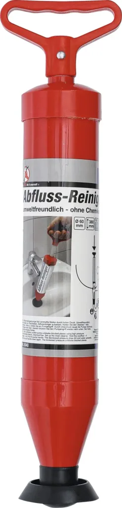 Vacuum pump including plug for washbasin