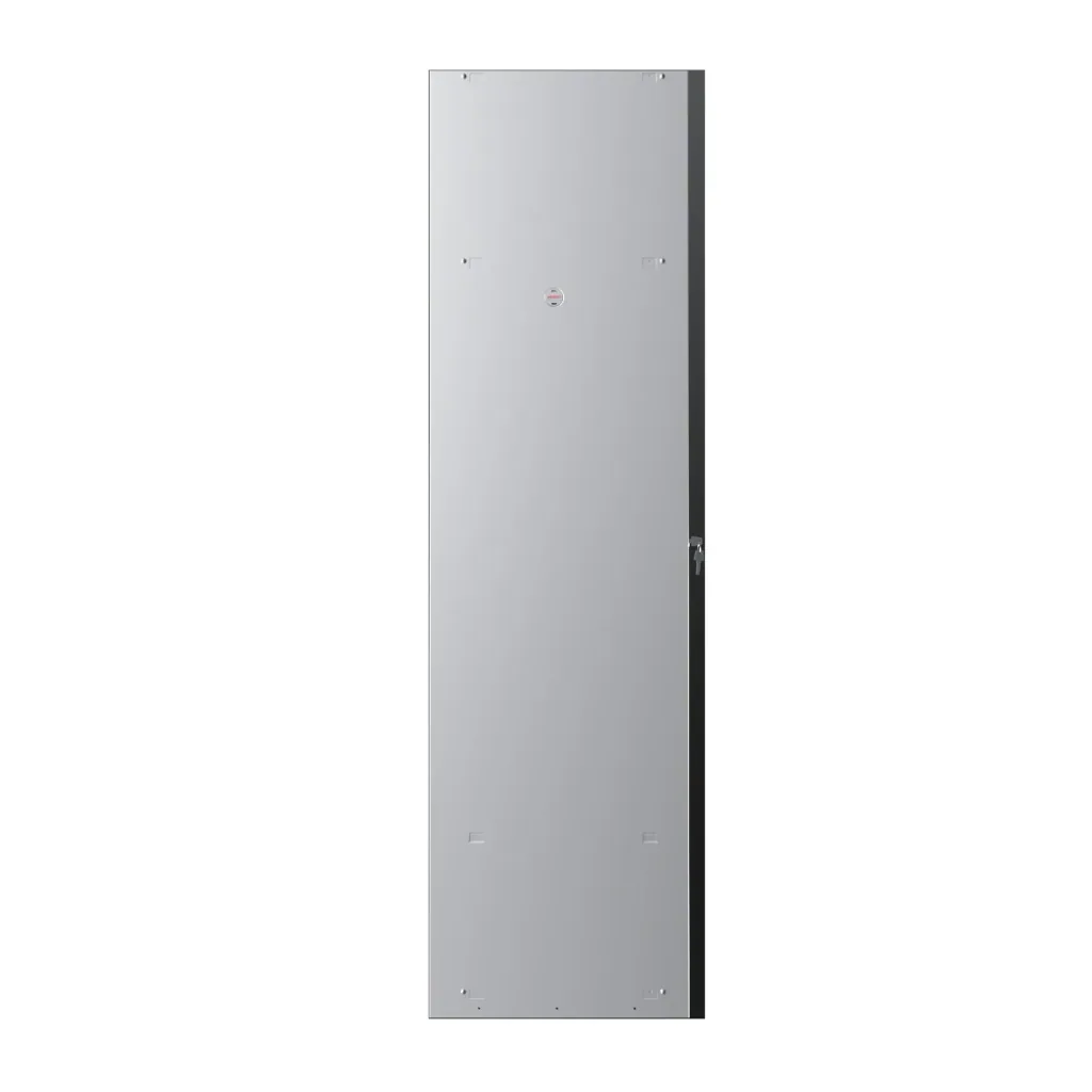 Locker PL Series - 1 door with key lock, grey-blue