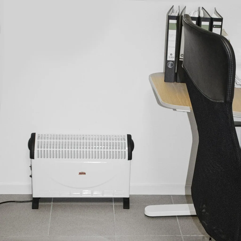 Convector - electric radiator with 3 heating levels