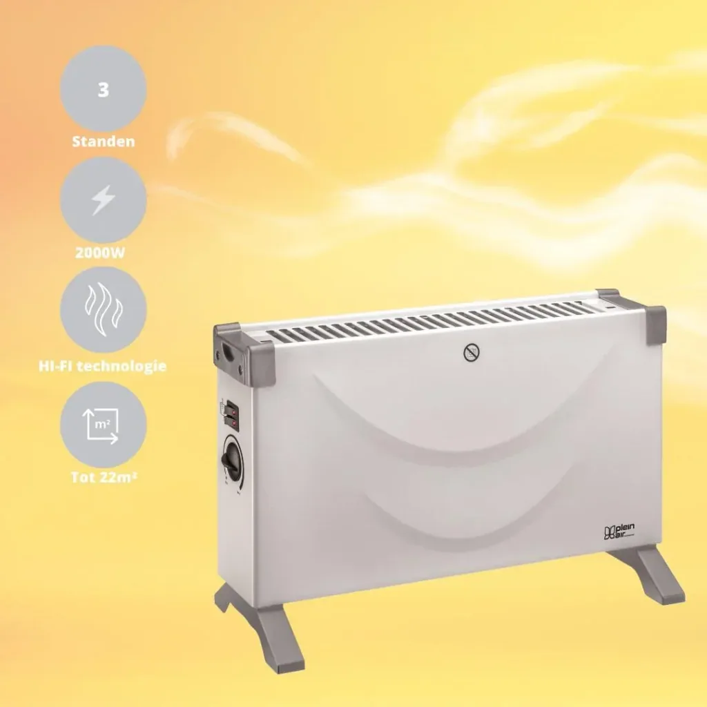 Heating - TC-2000 - Convector with adjustable 3-position thermostat - 2000W