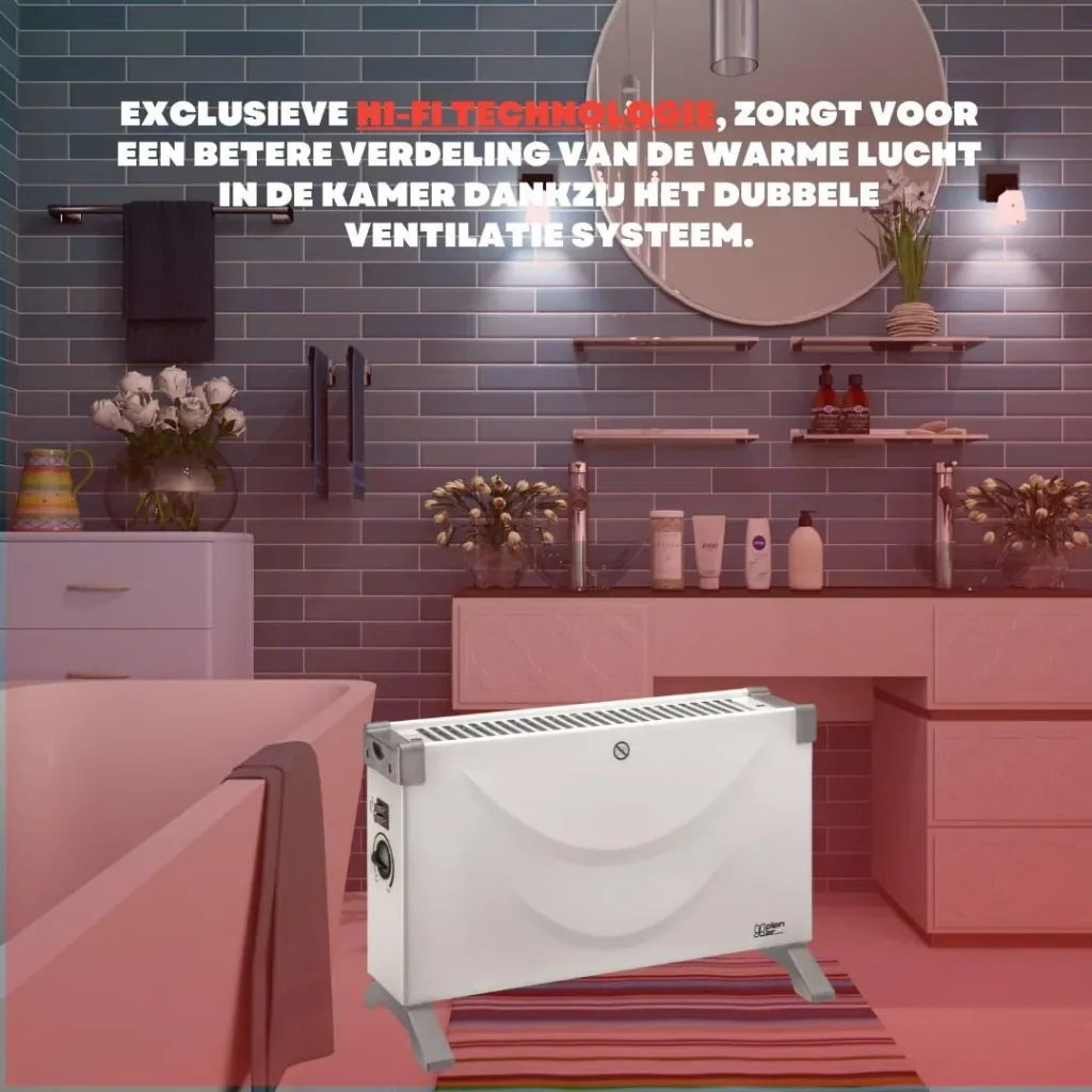 Heating - TC-2000 - Convector with adjustable 3-position thermostat - 2000W