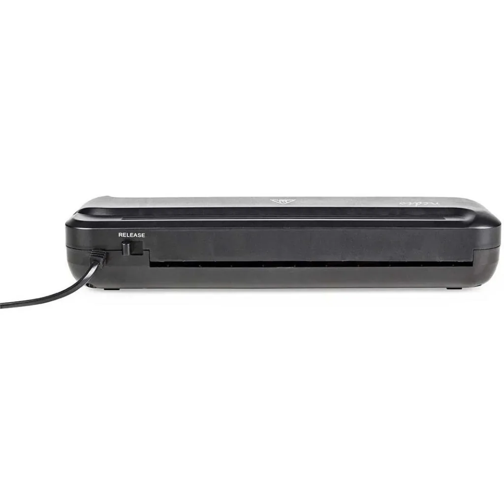Nedis Thermal Laminator - 230 mm/min - Automatic Shut-off - Mains Power - Black